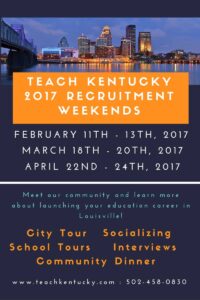 News tky recruitment weekend announcement 2017