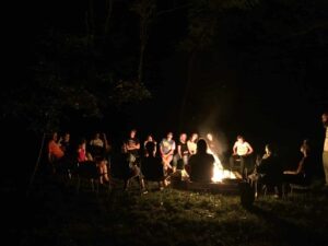 News camp fire